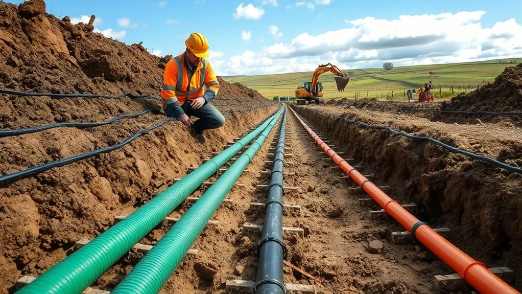 Cable Ducting Installation in Ditton | Protective Underground Ducting
