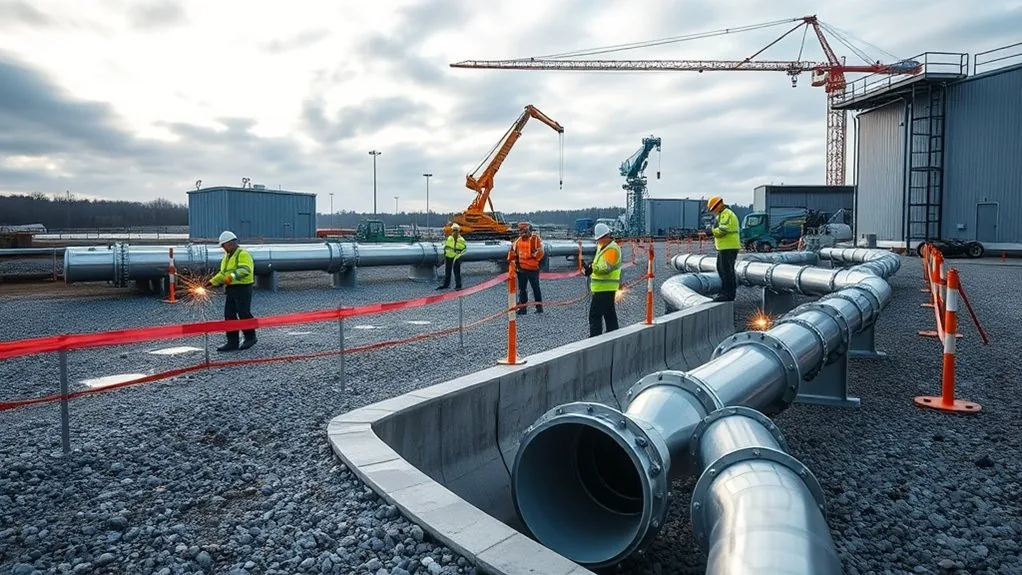 Gas & Oil Pipe Ducting & Installation in Ditton